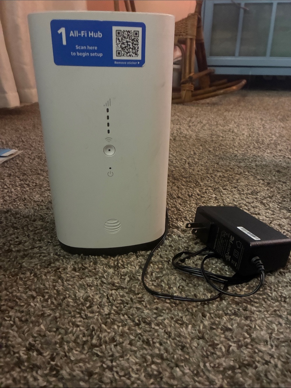 AT&T All-Fi Hub Internet Air Model BGW530-900 w/Power Supply Cord